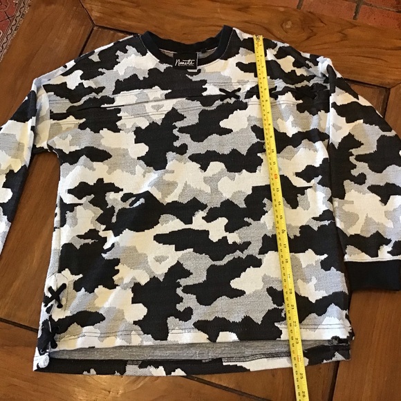 2 for 20$!Nanette Lepore camo print sweatshirt S - Picture 5 of 7